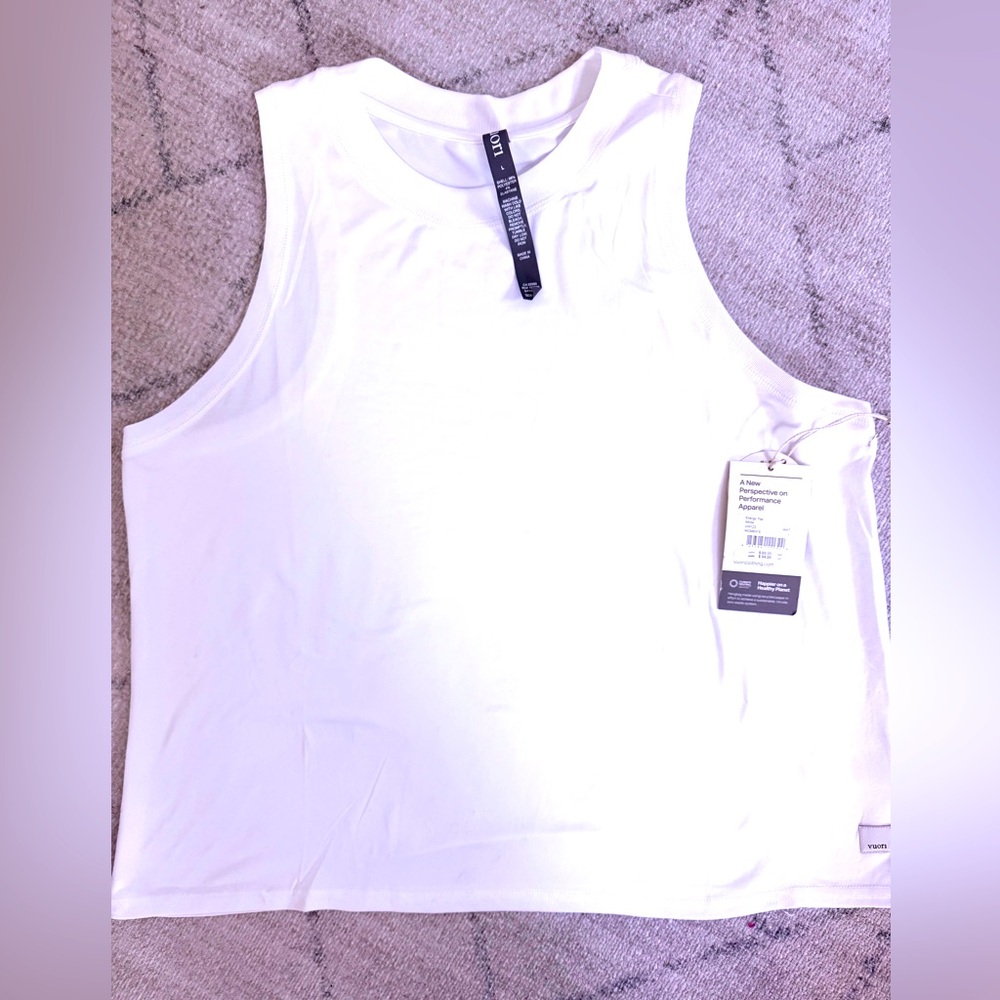 Vuori NWT ENERGY Top White Large